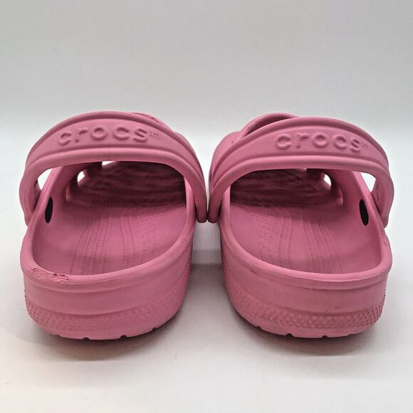 Crocs Classic Pink Clog Men's 6 - Women's 8  Comfort Shoe Slip On Water Sandal - Picture 5 of 11
